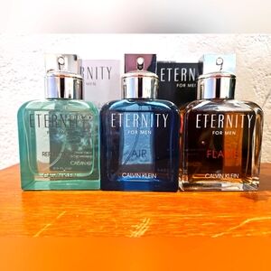 Calvin Klein Eternity for Men Trio - Reflections, Flame and Air